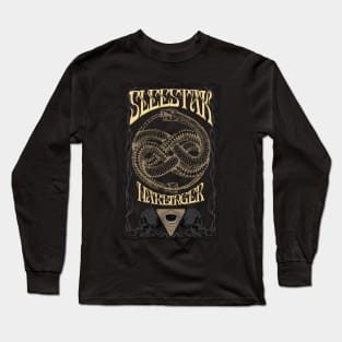 SLEESTAK- Harbinger - Ouroboros Design Doom Metal Long Sleeve T-Shirt